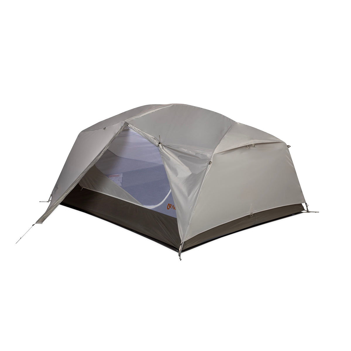 Nemo Tent -  Aurora 3P (Fog/Smokey Olive) & footprint