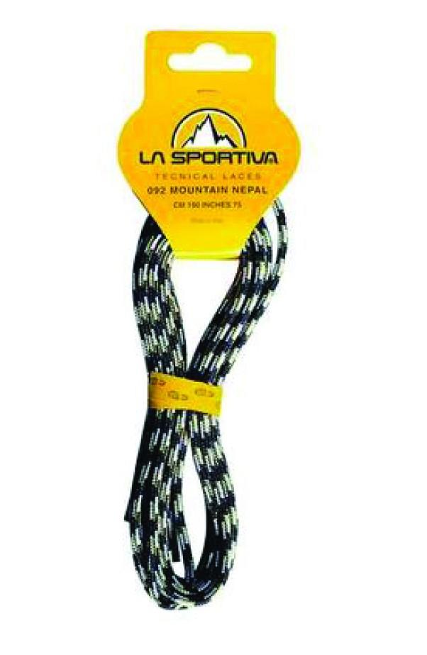 LS Laces, Mountain Nepal 215cm , Red/Yellow