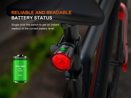 Fenix - Bike Light BC06R, Black