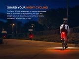 Fenix - Bike Tail Light BC06R (90 lumens)