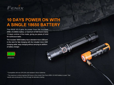 Fenix Flashlight PD35 V3.0