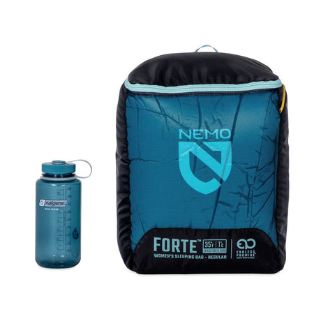 Nemo Sleeping Bag - Forte S26 Womens 35R (S), Algiers/Aquifer